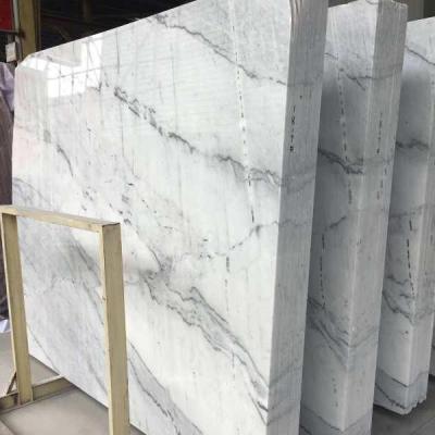 China Factory 2020 New Modern Manufacturer Chinese Cheap Guangxi White Marble Flooring Slab Tiles Price Design for sale