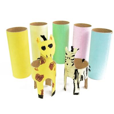 China Taiwan Paper Tube Colorful Paper Craft DIY Packaging For Kid Art for sale