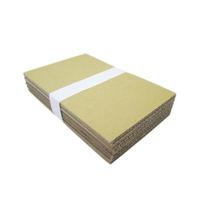 China Recyclable Paper Craft Corrugated Cardboard Sheet For Kid DIY for sale