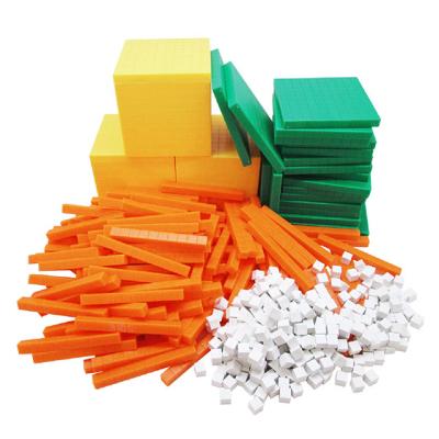 China Teaching Education 473PCS Plastic Base Ten Set For Classroom for sale