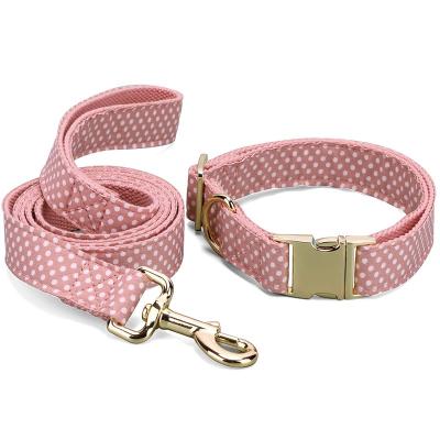 China Wholesale Hot Viable Leather Chain Collar Luxury Pet Pet Leash Strap Pet Collar Leather Collar for sale