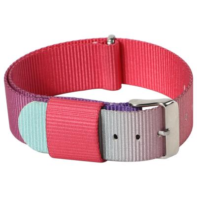 China Kinds Custom Watch Bands High Quality Nylon Seat Belt NATO Straps 20mm 21mm 22mm Kids Watch Bands for sale