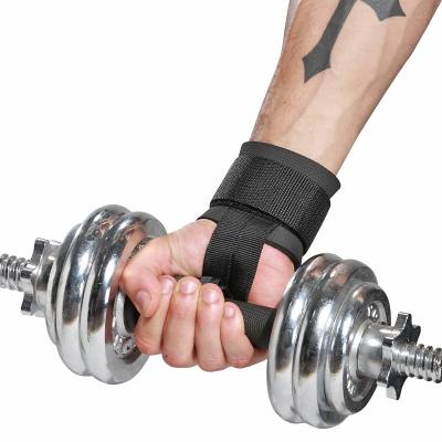 China Durable Custom Adjustable Fitness Wrap Compression Wristband Sports Weightlifting Wrist Support Lifters for sale