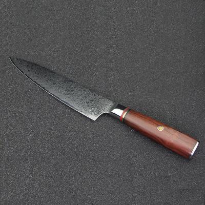 China Viable 8 Inch Pro Damascus Chef Knife Japanese VG10 Kitchen Knife Sharpest High Carbon 67 Layer Stainless Steel Knife for sale