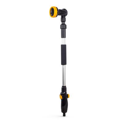 China Variable Flow Control 28 inch-41 inch Intelligent Plastic Telescopic Watering Push Wand for sale