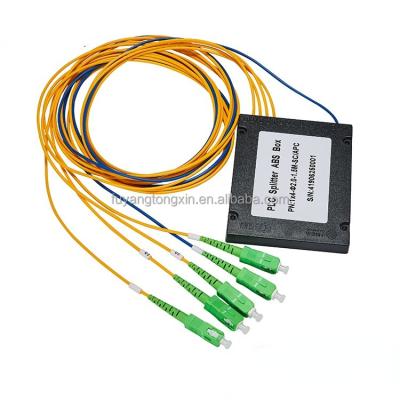 China PVC or LSZH 1x4 1x8 1x16 1x32 Sc/apc Spliter Fiber Optic Splitter Box Fiber Splitter PLC Optic Splitter for sale