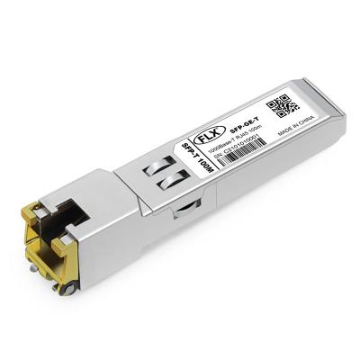 China FTTX SWITCH 1000BASE-T Copper RJ-45 SFP-T 100m SFP Transceiver GLC-T 10G SFP-T Copper RJ45 30m SFP-10G-T 10G Copper SFP+ for sale