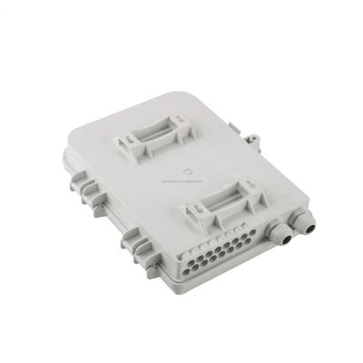 China Hot Sale Outdoor FTTH FTTB FTTX 12/24 Ports Fiber Optic Terminal Box Fiber Optic Distribution Box SC Connectors for sale