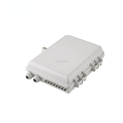 China FTTH Network Manufacturer Direct Selling 16 Cores Fiber Optic Distribution Box Fdb Pc/abs Ftth Fiber Optic Termination Box FTTB FTTX for sale