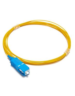 China FTTH FTTH 1m LSZH SC PC APC Pigtail Fiber Optic Pigtail Single Mode G652D G657A1 0.9mm for sale