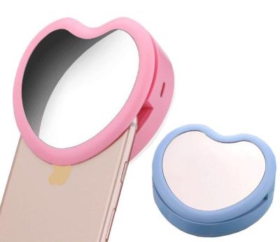 China Selfie Ring Light Phone Camera Fill Light USB Rechargeable Led Selfie Ring Lamp For Phone Android Video for sale