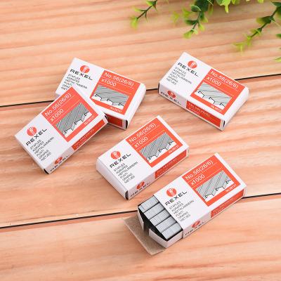 China School Teaching+Office+Home High Quality Durable Metal Staples Office Supplies School Simple Operate Staples for sale