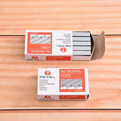 China School Teaching+Office+Home OEM Office Staples Factory wholesale durable quality office home school 26/6 26/8 24/6 24/8 galvanized staples for sale