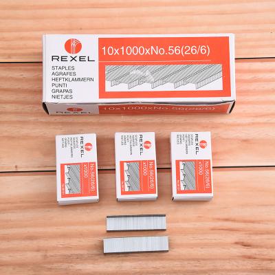 China School Teaching+Office+Home Professional factory made exporting standard u shape silver color 6/4 604 u staples for sale