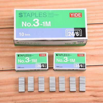 China School Teaching+Office+Home Deli Staples Set 24/6 Stainless Steel Staple for Stapler Binder Stationery Office School Binding Supplier for sale