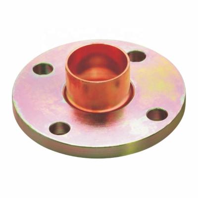 China Water Pipe Connecting Hengsen High Quality Brass Pipe Copper Steel Fitting Flange for sale