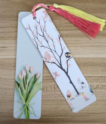 China DIY DIY Sublimation Metal Bookmark Consumables Sublimation Blank Metal Bookmark for sale