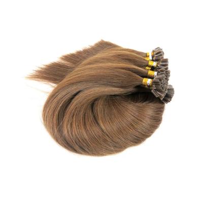 China No Bigger Shedding Provision Pre Bonded Nail U Tip Cuticle Aligned Hair 100% Remy Keratin Hair Extensions for sale