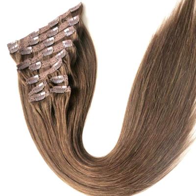 China Wholesale 22Inch 120G Straight Clip In Hair Extensions 100% Brazilian Virgin Hair for sale