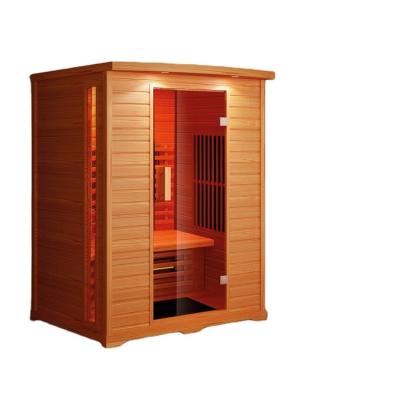 China Computer control panel infrared sauna room with hemlock wood, complete sauna steam shower room for 4 person taking shower /sauna for sale