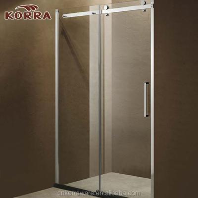 China Modern Shower Door With Single Sliding Door Panel , Small Frameless Customize Size Shower Enclosure for sale