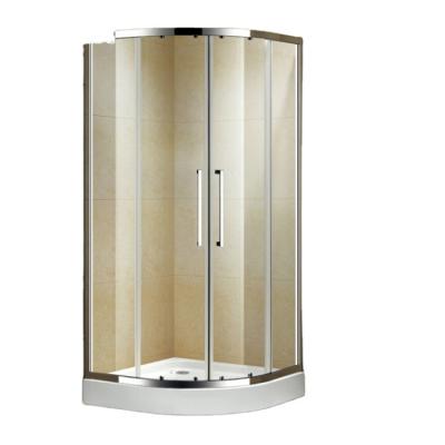 China Modern View Compartment Shower Enclosures CUPC Approved Bath Shower Screen With Two Sliding Door for sale