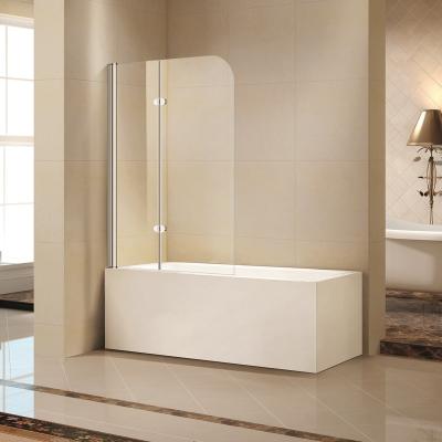 China Modern Simple 6mm Tempered Glass Shower Screen Corner Shower Room Complete With Tub for sale