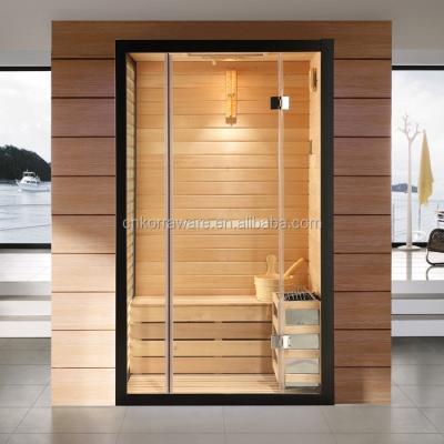 China Traditional Style Modern Indoor Wooden Steam Sauna Infrared Dry Room for sale