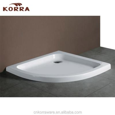 China Modern CUPC Certified , Cheap Acrylic Irregular Shaped Shower Tray And Shower Base for sale