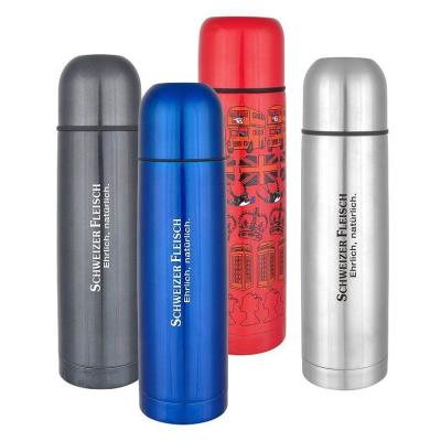 China Low Price 350ml 500ml 750ml 1L Termo Stainless Steel Bottle Flask PORTABLE Insulated Vacuum Flask for sale