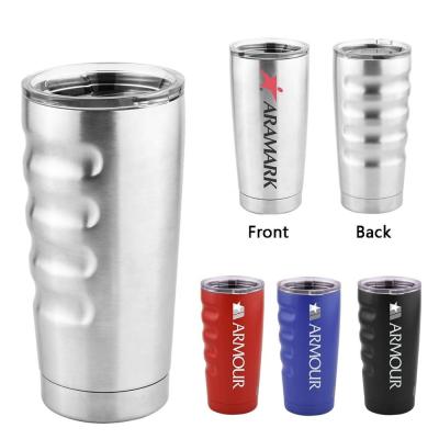 China New Design Sustainable 20 oz Hand Grip Vacuum Thermo Tumbler Bottle for sale