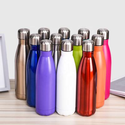 China Drinkware Sustainable Promotion 500ML Cola Metal Drinks Aluminum Sports Water Bottle for sale