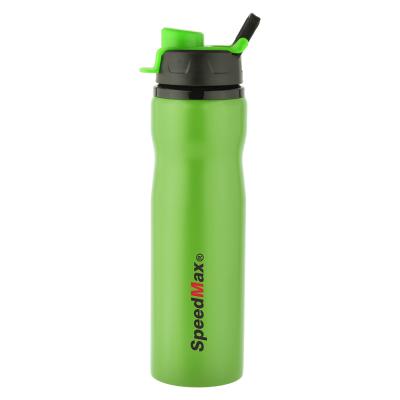 China Durable Stainless Steel Metal Single Wall Sports Drink Water Bottle Carry Loop Larger Capacity 750ML To Increase Outdoor Drinking for sale