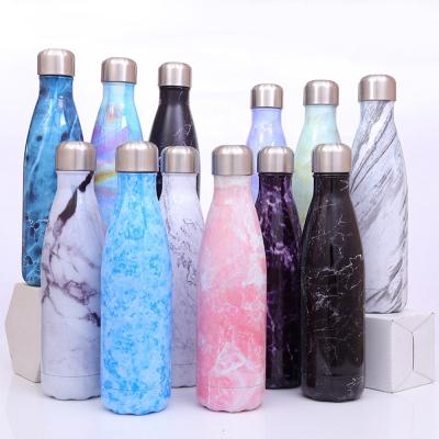 China PORTABLE Hot Selling Full Color Gas Printing 500ml Thermo Insulated Stainless Steel Termo Water Sport Bottle for sale