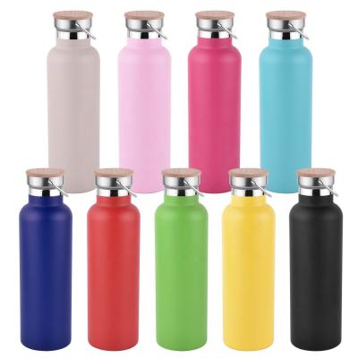 China PORTABLE 750ml Vacuum Stainless Steel Sport Thermos Double Wall Insulated Thermo Bottle for sale