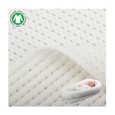 China Anti-Static GOTS Certified 100 Organic Cotton Organic Cotton Fabric For Hometextile / Apparel / Baby for sale