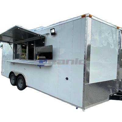 Κίνα Geanlo Food Truck With Full Kitchen Bar Cart Mobile Kitchen Food Truck Food Truck With Touch Screen Bbq Kitchen προς πώληση