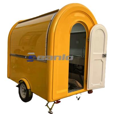 China GEANLO USA BBQ Concession Trailer Taco Truck Pizza Hot Dog Coffee Cart Food Catering Food Trailer Fully Equipped Ice Cream Truck zu verkaufen