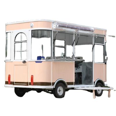 中国 Geanlo Mobile Fast Food Cart With Wholesale Prices Ice Cream Vending Carts E Food Cart Motorcycle & Atv Trailers Big Food Truck 販売のため