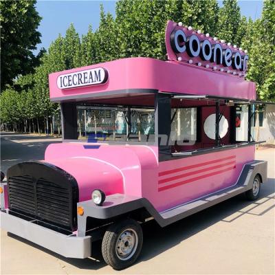 中国 Fast Food Food Cart Truck Trailer Food  Beverage Vending Van Catering Truck 販売のため