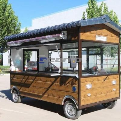 China Food Catering Food Trailers Fully Equipped Taco Truck Mobile Kitchen Pizza Coffee Cart BBQ Trailers Cheap Mobile Food Truck à venda