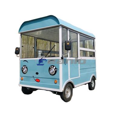 中国 GEANLO Best Hot Dog Food Cart Truck Mobile Kitchen Car Pizza Fast Food Cart 販売のため