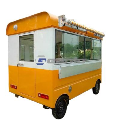 中国 GEANLO Custom Food Cart Truck Snack Van Catering  Mobile Food Bus Electric Food Cart 販売のため