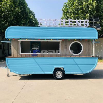 中国 GEANLO  Salon Food Cart Truck Ice Cream Hot Dog Stand Airstream Food Truck Stage Concession Porch 販売のため