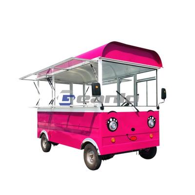 中国 Hot Dog Pizza Food Cart Truck Mobile Kitchen Fast Snack Trailer Kiosk Fast Food 販売のため