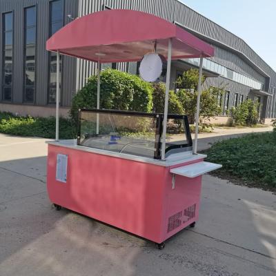 中国 Customizable equipment Trailer Used Fast Crepe Food Trucks Mobile fast food carts For sale 販売のため