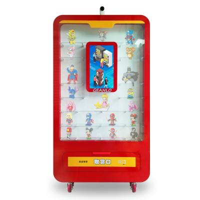 China Geanlo Intelligent High-Quality Commercial Showcase Refrigerator Touch Screen Self Service Toys Vending Machine for sale