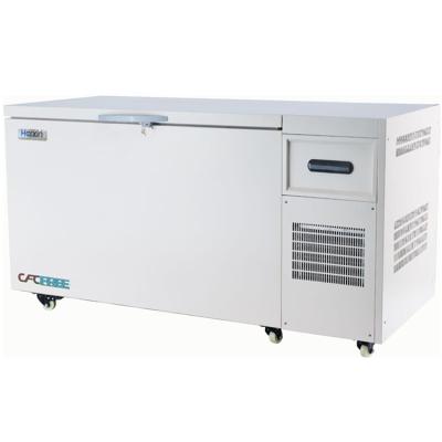 China Single-temperature -86 Degree 118 Liter Chest Fridge Ultralow Fridge Freezer For Sperm Sperm Storage for sale