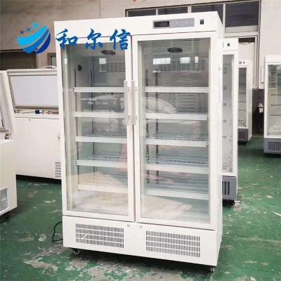 China Single-temperature 1000 L two doors showcase beverage fridge for supermarket and store beverage storage for sale