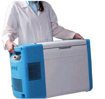 China CE -80 Degree Cryogenic Micro Solar Medical Laboratory Equipment Portable Freezer 20l for sale